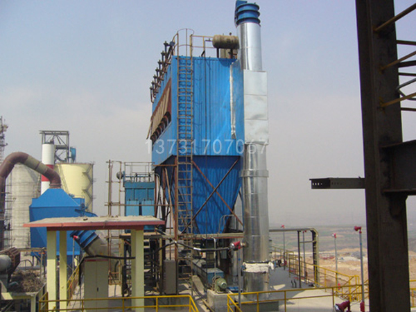 白銀中材水泥廠氣箱脈（mò）衝袋式除塵器調試運行階段（duàn）