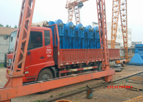 唐山（shān）王經理定購的陶瓷車（chē）間DMC-160脈衝袋式（shì）除塵器已（yǐ）發貨（huò）