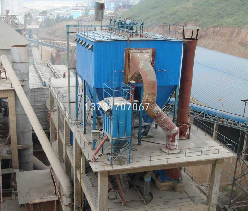 陝西金龍水泥煤磨布袋除塵器