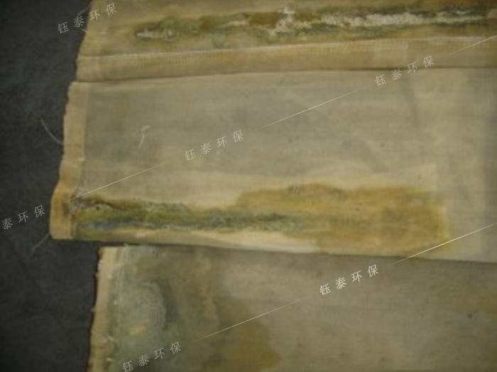 除塵布袋損傷（shāng）原因的簡要分析