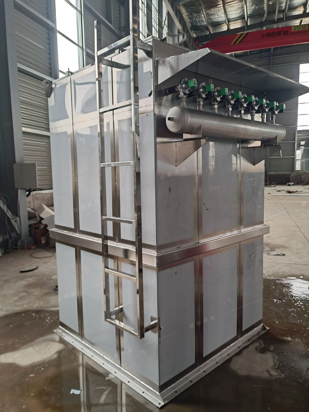 機製砂生產線布袋除塵器治理（lǐ）粉塵方案