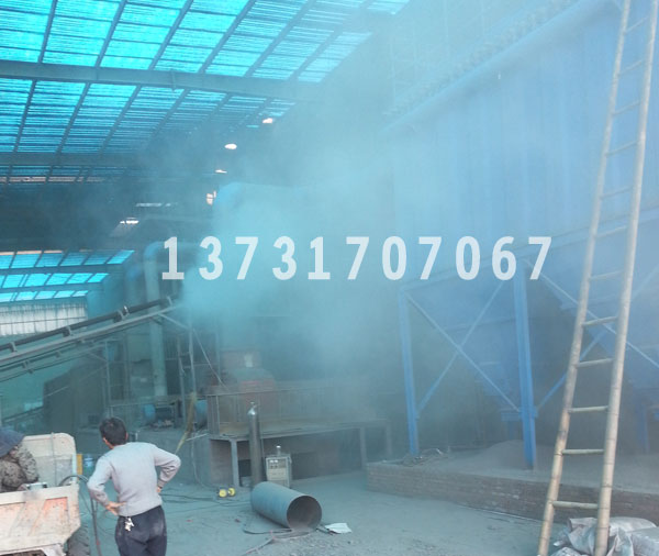 山東（dōng）濟寧破（pò）碎機除塵器安（ān）裝完畢 試運行效果良好