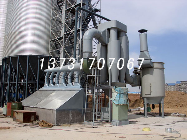 北京正（zhèng）豐飼料廠下糧坑LYD-80脈衝除塵器（qì）安裝完畢